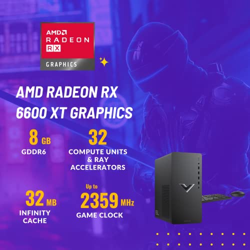 32 GB RAM 2 TB PCIe SSD Radeon RX 6600XT Gaming Desktop W88714