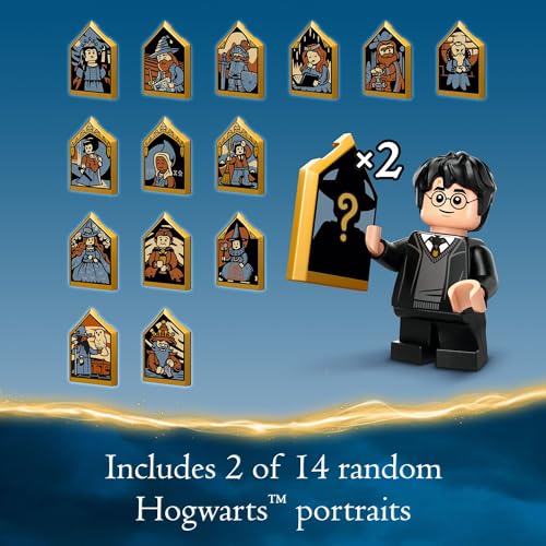 LEGO Harry Potter Hagrid's Hut: an Unexpected Visit - Kids Building Toy with Buildable House, 7 Minifigures & Dragon Z7100