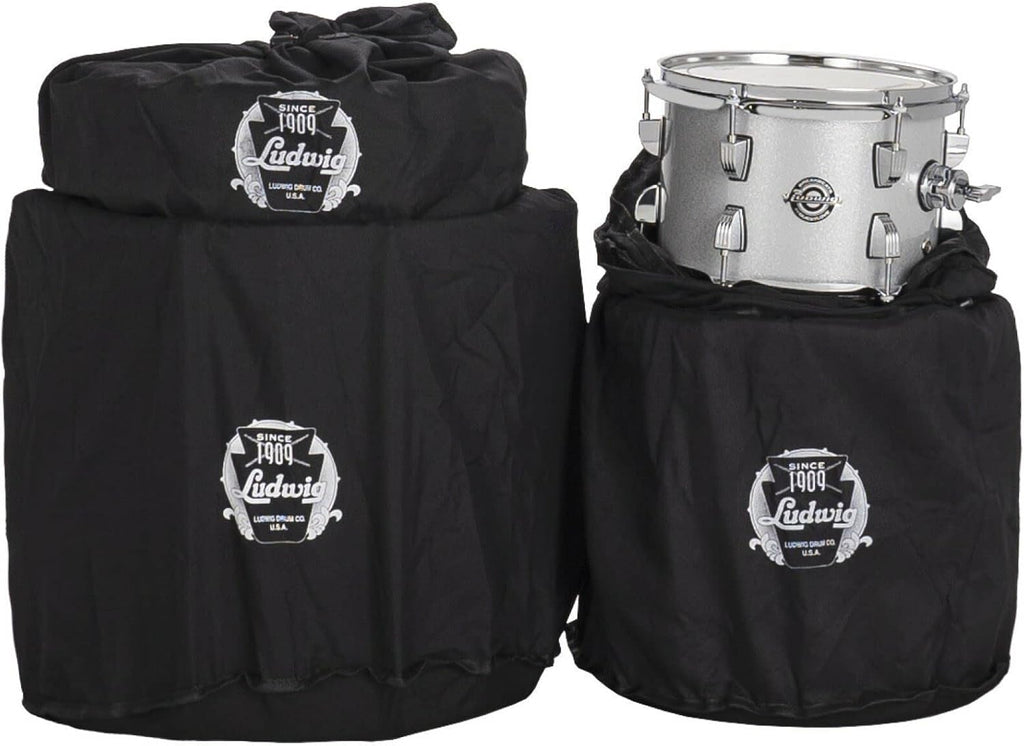 4-Piece Drum Set Shell Pack, Silver Sparkle C230