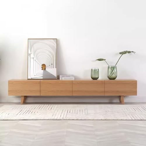 White Oak Cherry Wood Solid Wood TV Cabinet X867893