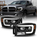 2006-2008 Dodge Ram 1500 2500 3500 LED Projector Headlights J6378