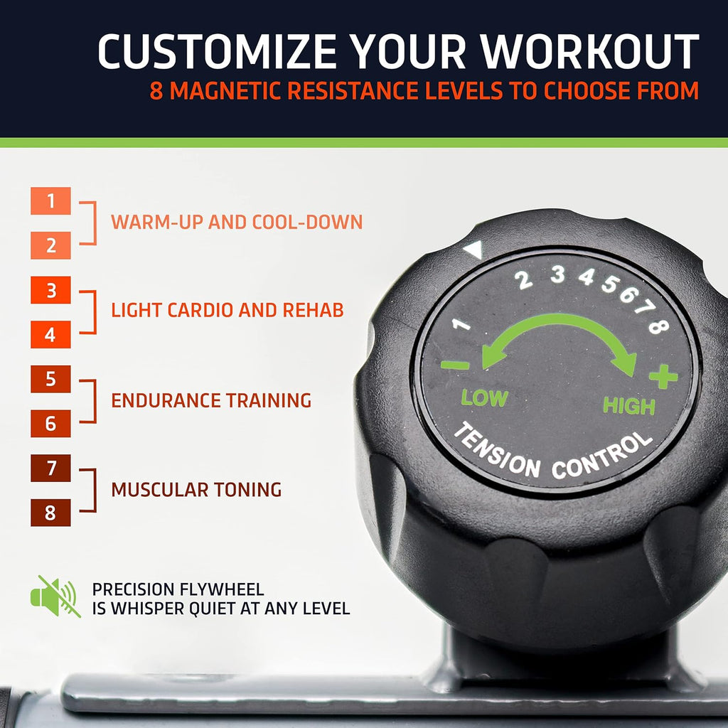 Under Desk Bike Pedal Exerciser with LCD Display L168213