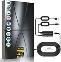 HD Digital TV Antenna 400 Miles Range Indoor Outdoor 4K 1080P P630228