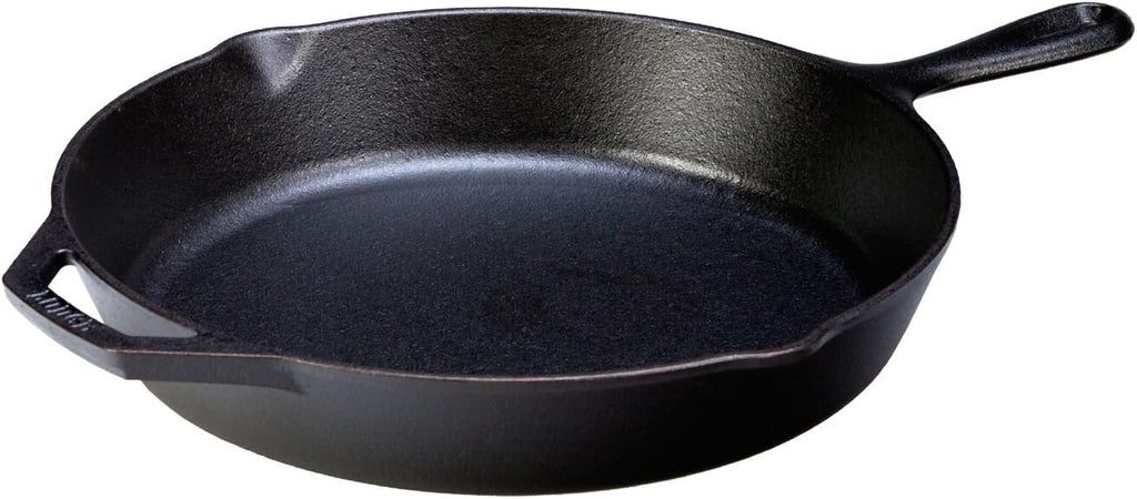 10.25 inches Seasoned Cast Iron Skillet with Silicone Hot Handle Holder W34535