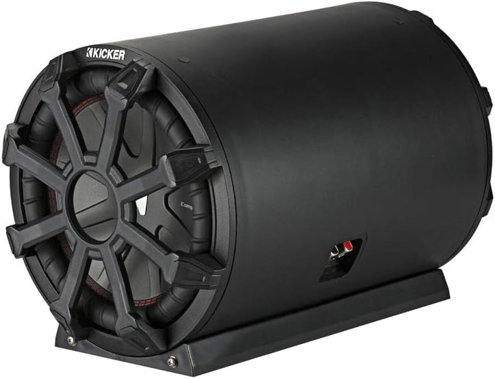8 Bass Tube Sub Enclosure Subwoofer Box with Amplifier & Amp Kit R595