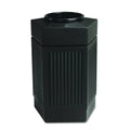 Black 30.1 gal Outdoor Trash Can B680999