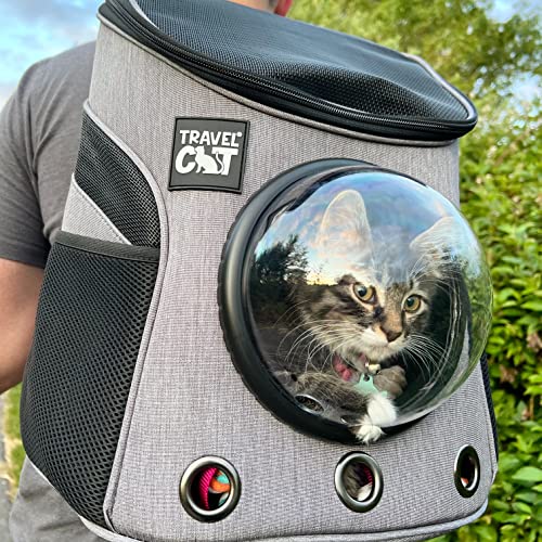 Airline Approved Cat Carrier Backpack with Space Capsule Bubble J79864