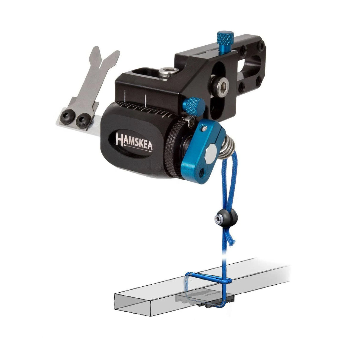 Blue LH Hybrid Target Rest B438
