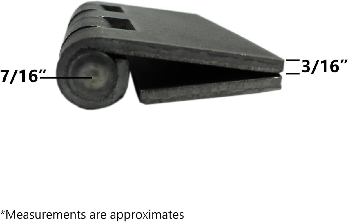 3 Pairs 4" x 4" Steel Butt Hinge Gate Hinges T37293