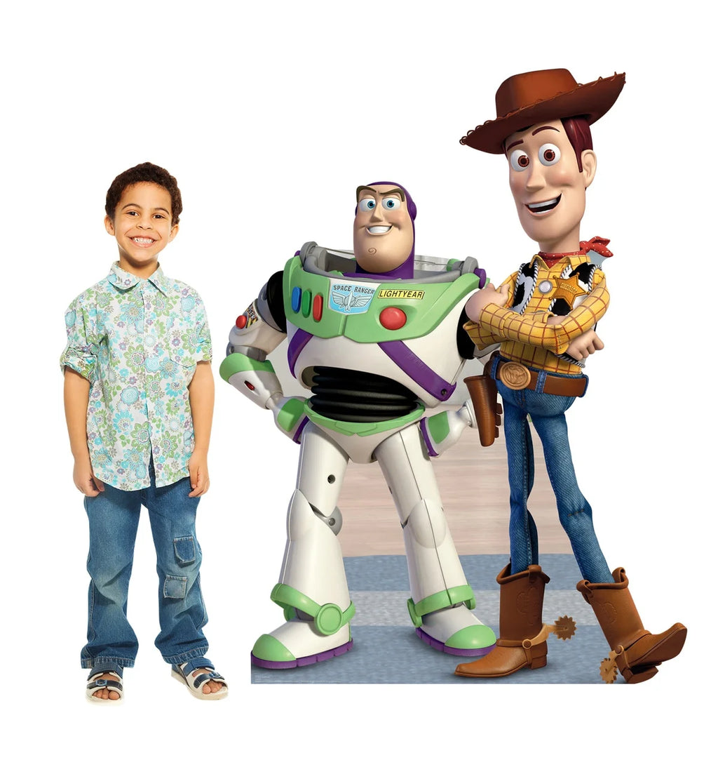 Buzz & Woody Life Size Cardboard Cutout Standup M459