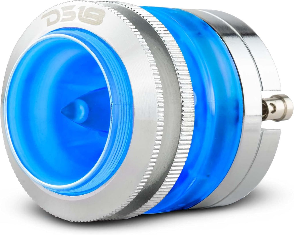 RGB Aluminum Super Bullet Tweeter with Neodymium Magnet, 1" Voice Coil, Polycarbonate Body, 200W Max, 4 Ohms, Pack of 2 L538127