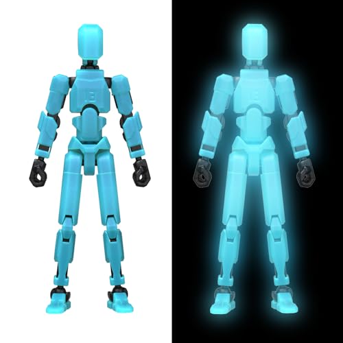 6 Pack 3D Printed Multi-Jointed Movable Action Figure S975789