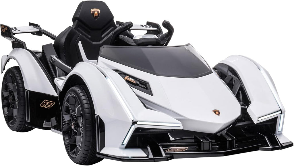 Orange 12V Battery Powered Ride On Toy Car with Parent Remote Control L630991