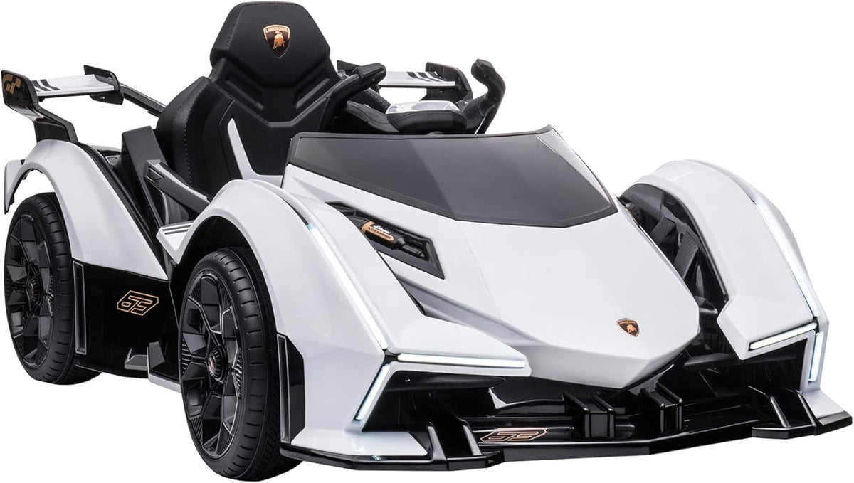 Orange 12V Battery Powered Ride On Toy Car with Parent Remote Control L630991