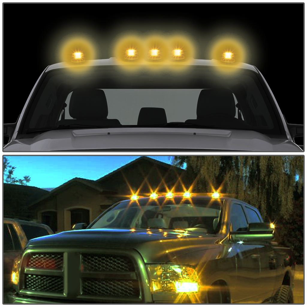 5 X LED Cab Roof Top Lights K4783