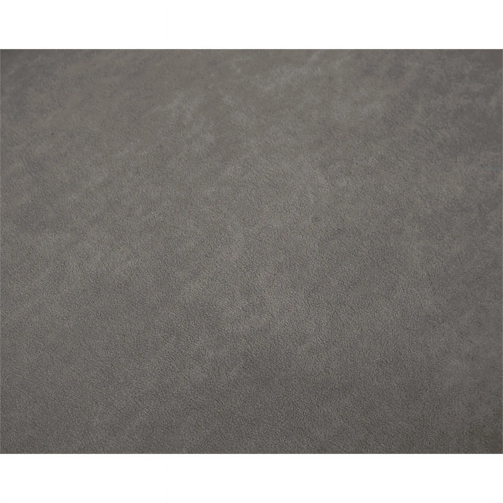 Gray Velvet Modular 2 Piece Armless Loveseat L607