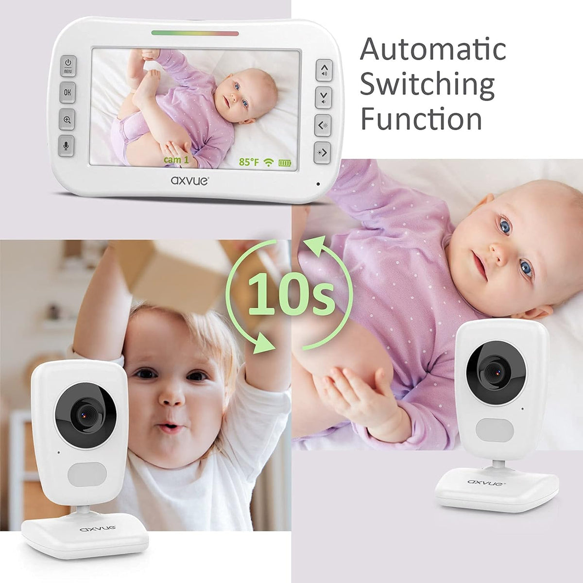 Video Baby Monitor 5 Screen G839