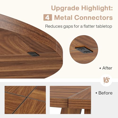 47 Inch Round Wood Dining Table B780
