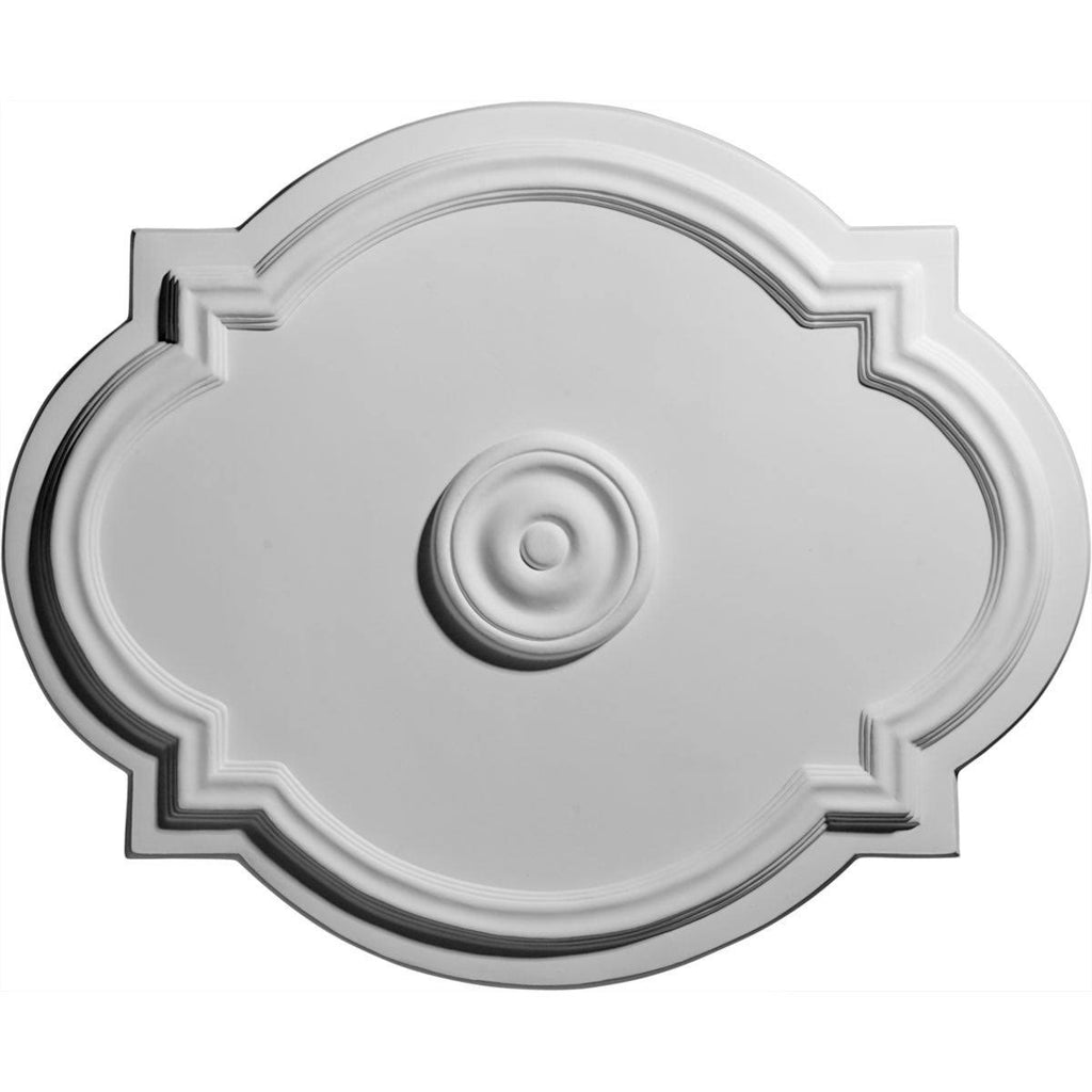 21 1/4x22W x 17 3/8x22H x 1x22P Ceiling Medallion V51290