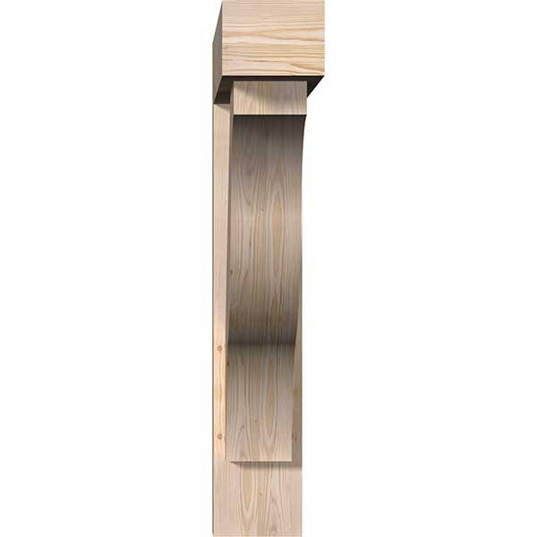 Douglas Fir Smooth Bracket with Offset Brace X842