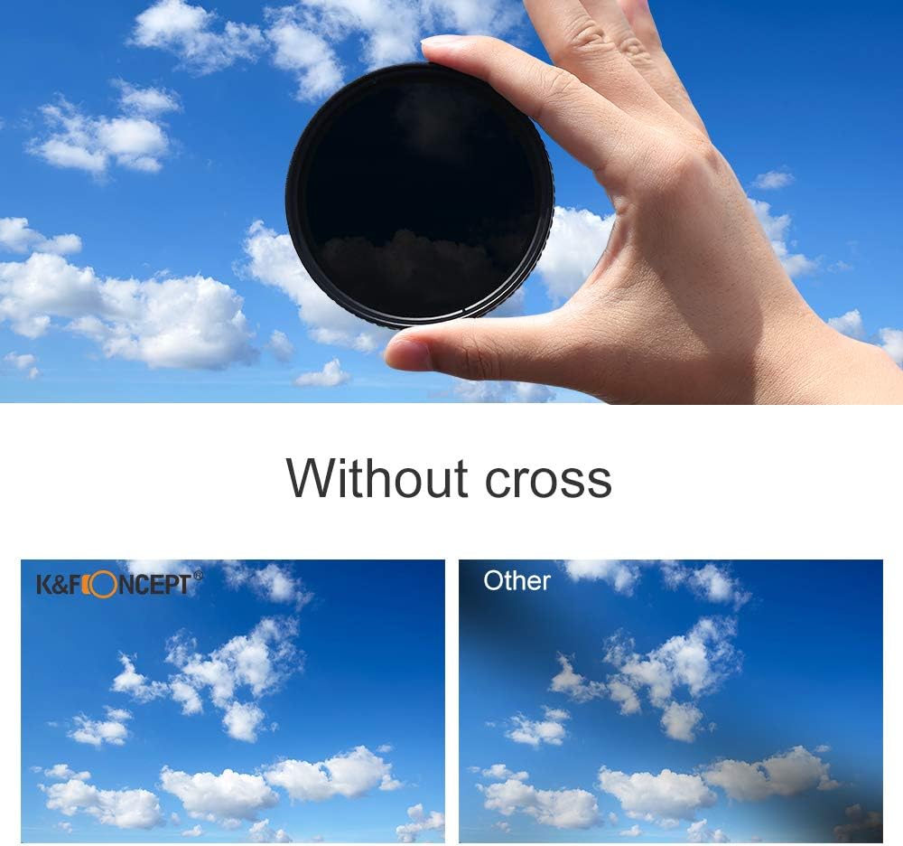 62mm Variable ND Filter ND8-ND128 HD VND Filter T263704