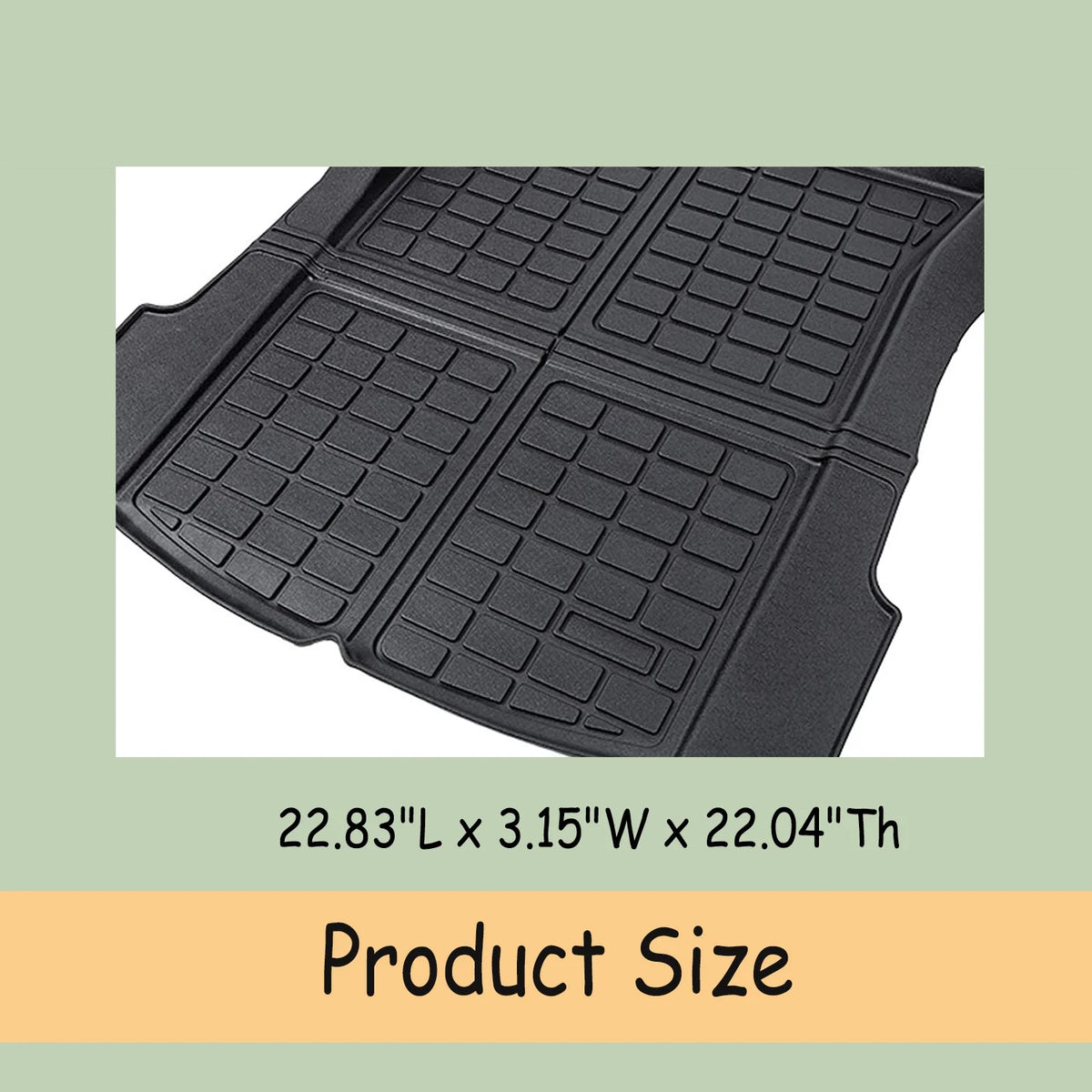 TPE Trunk Mat Cargo Liner X8694