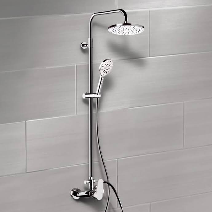 Exposed Shower Pipe Set with Two Way Mixer K968142