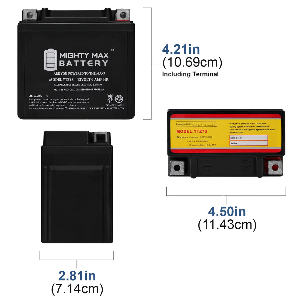 12V 6AH Replacement Battery I331966