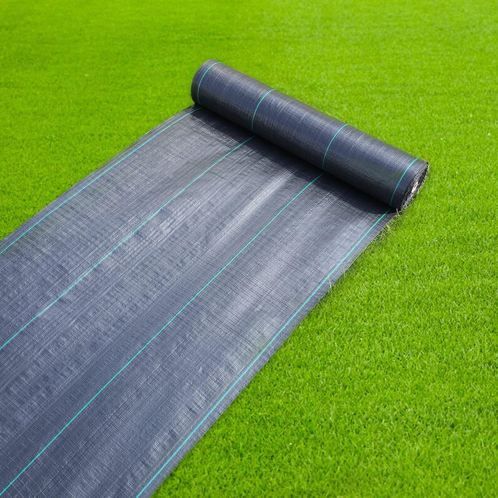 Weed Barrier Landscape Fabric 3.2oz Woven Ground Cover P87250