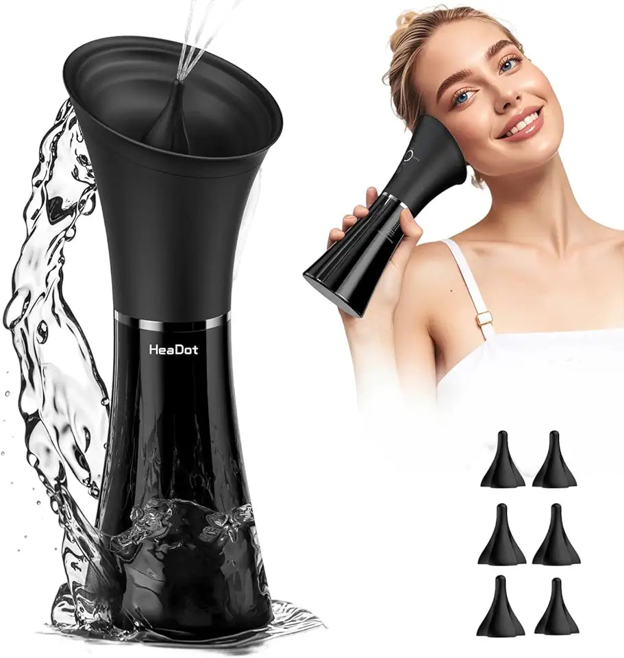 Water Powered Electric Ear Wax Cleaner with 4 Pressure Modes C6760
