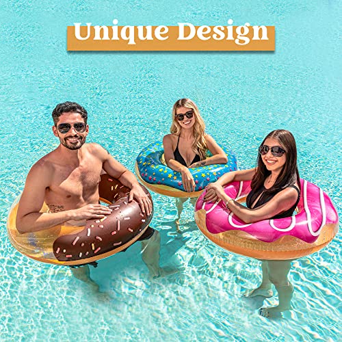 Inflatable Swim Tube Raft 3 Pack J684050