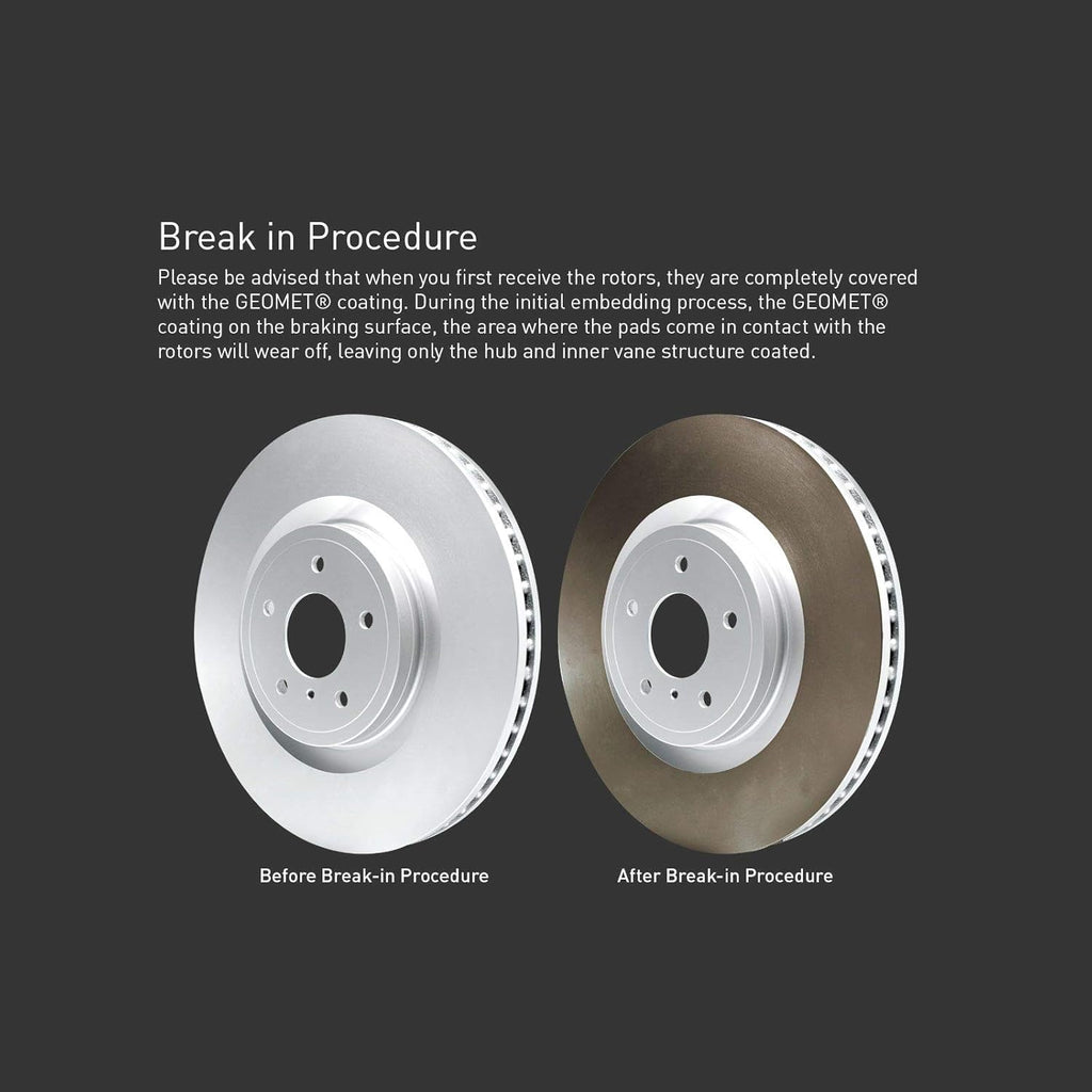 Rear Carbon Brake Rotors with Optimum OEp Pads Z31631