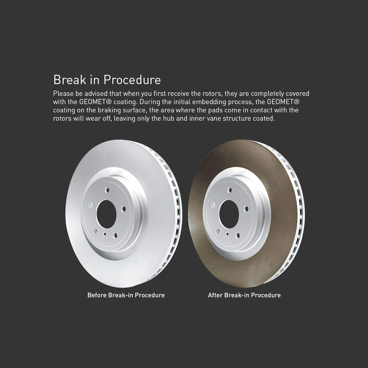 Rear Carbon Brake Rotors with Optimum OEp Pads Z31631