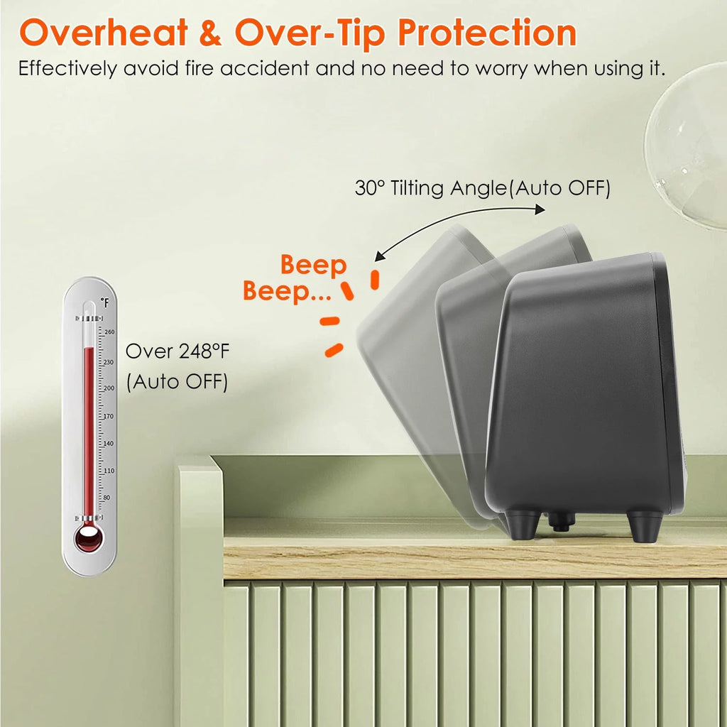 Portable Mini PTC Ceramic Space Heater I399