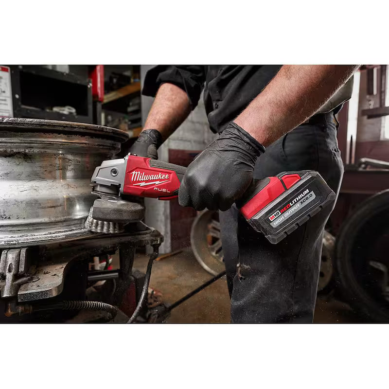 18-Volt Lithium-Ion Brushless Cordless 4-1/2 in./5 in. Grinder with Battery & Charger Q268328
