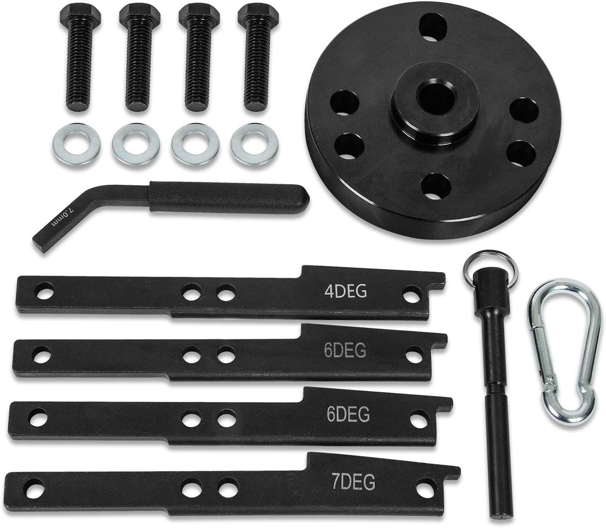 Cam Timing Tool Kit & 7MM Engine Brake Adjustment Tool Compatible with Cummins ISX QSX Q517