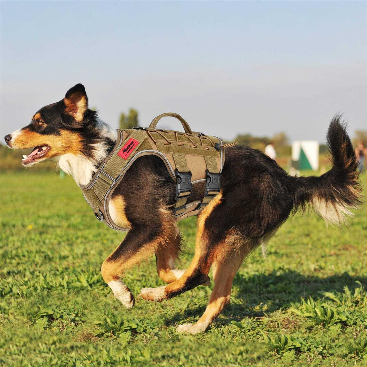 Tactical Dog Harness Reflective No Pull with Handle H9357