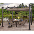 Steel Pergola with Canopy F33303