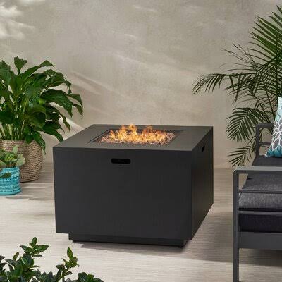 Cast Iron Propane Gas Fire Pit Table Z705