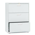 Light Gray Three-Drawer Lateral File X384385
