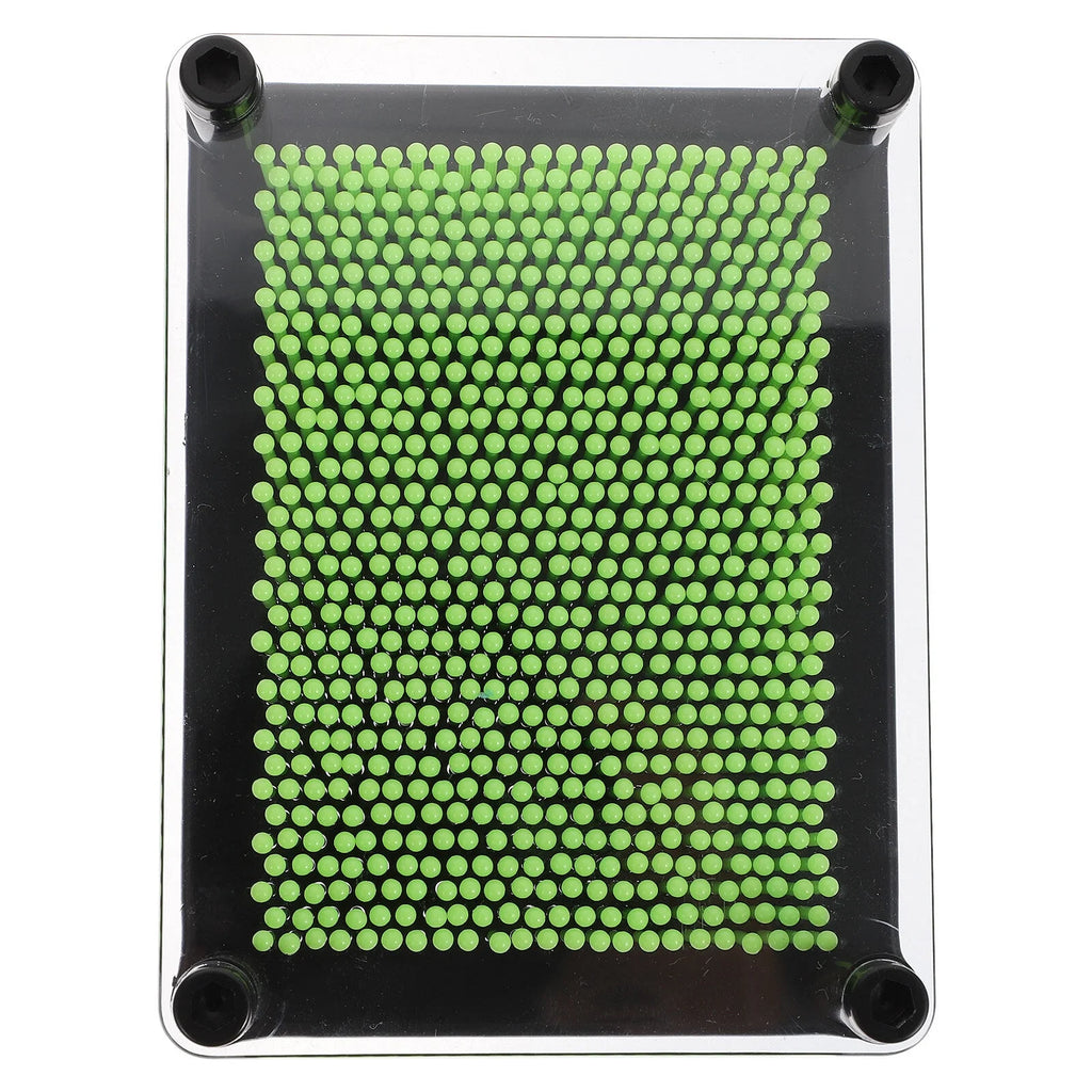 3D Pin Art Toy Plastic Square Handprint I3820