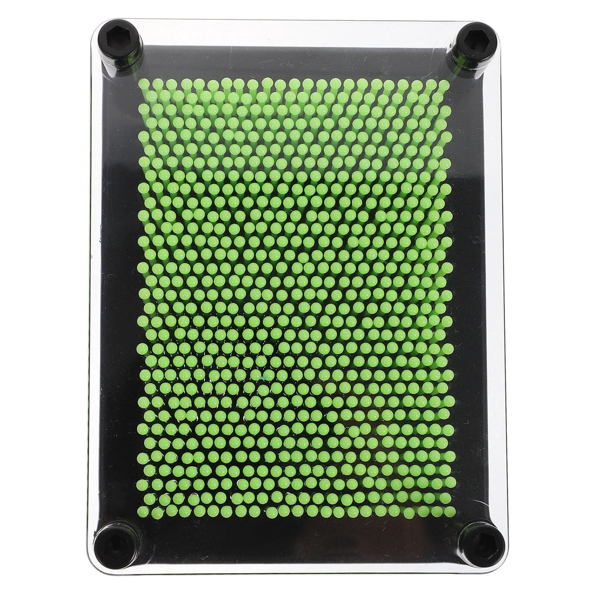 3D Pin Art Toy Plastic Square Handprint I3820