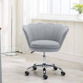 Light Grey Swivel Shell Chair Y254243