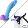 8.5 in Dildo with Harness & Strap-on Dildo V143600