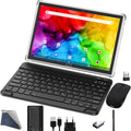Tablet 10 inch 4G Dual Sim Android 11 4GB+64GB Octa-Core 13MP Dual Camera with Keyboard, Wireless Mouse, Stylus R328546