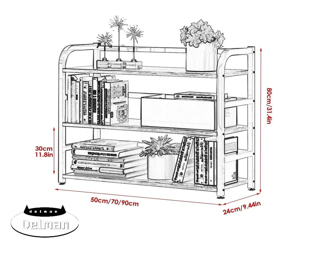 Desktop Organizer Shelf Small Bookshelf R7352