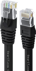 Cat 6 Ethernet Cable 100 ft (5-Pack) Black M320822