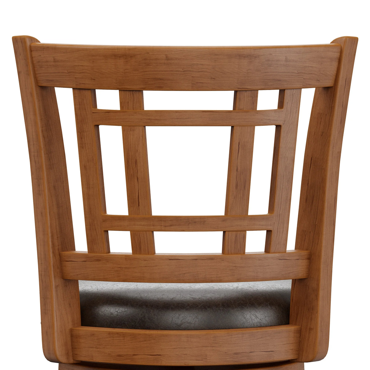 Brown Swivel Bar Stool J2183
