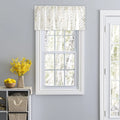 Gold Crushed Taffeta Rod Pocket Valance J620