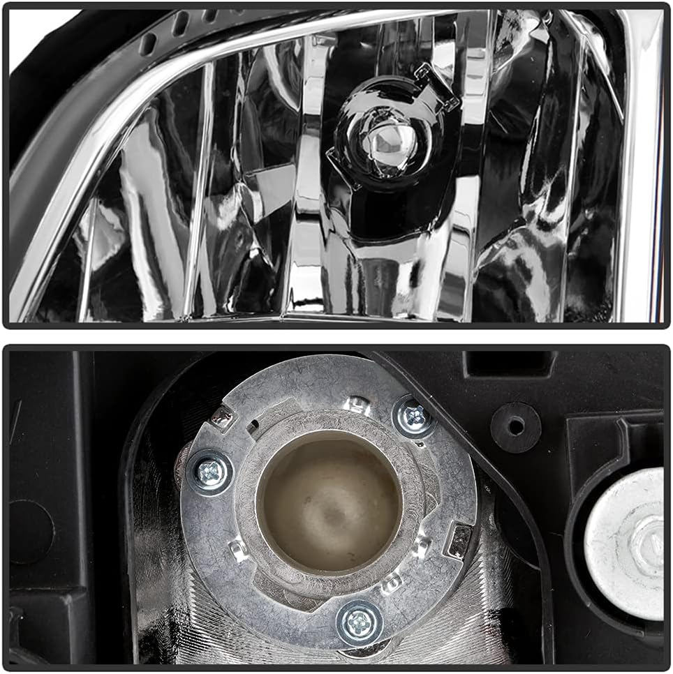 00-05 Cadillac Deville Headlights Headlamps Driver Passenger Side F2338